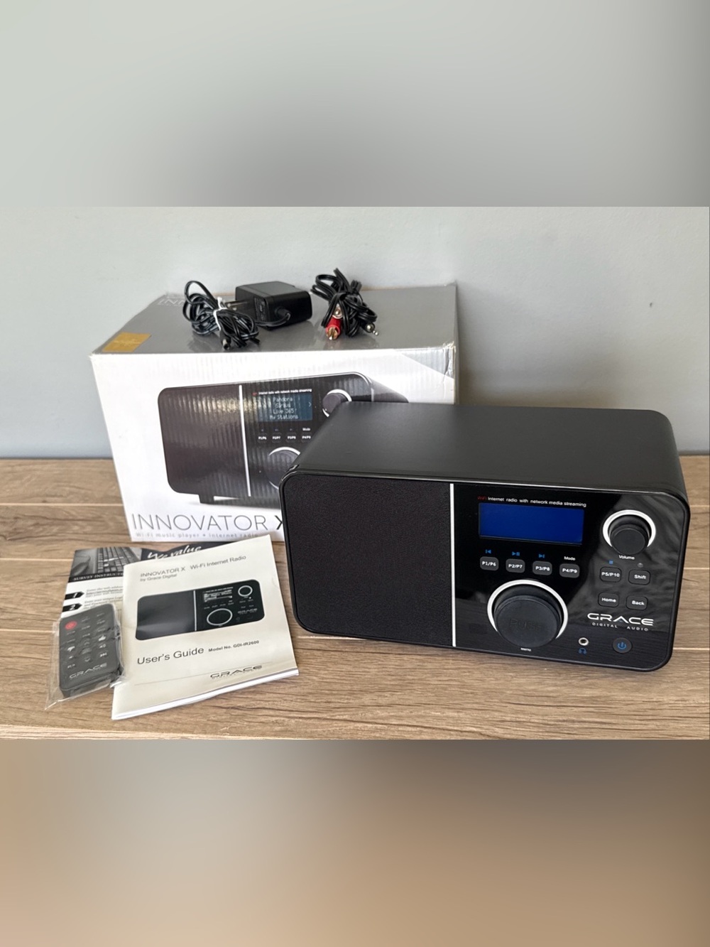 GRACE Digital Internet Radio Wi-Fi Streaming Receiver GDI-IR2600 COCA COLA w/BOX